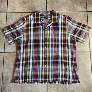 Todd Snyder X Albiate Men’s Shirt Lightweight Plaid Size 2XL Button Up
